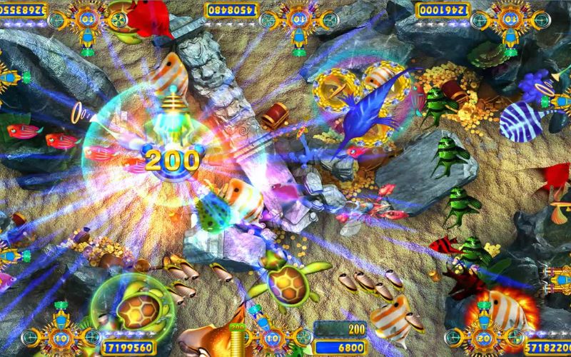 bắn cá HitClub săn rồng vàng kho báu biển