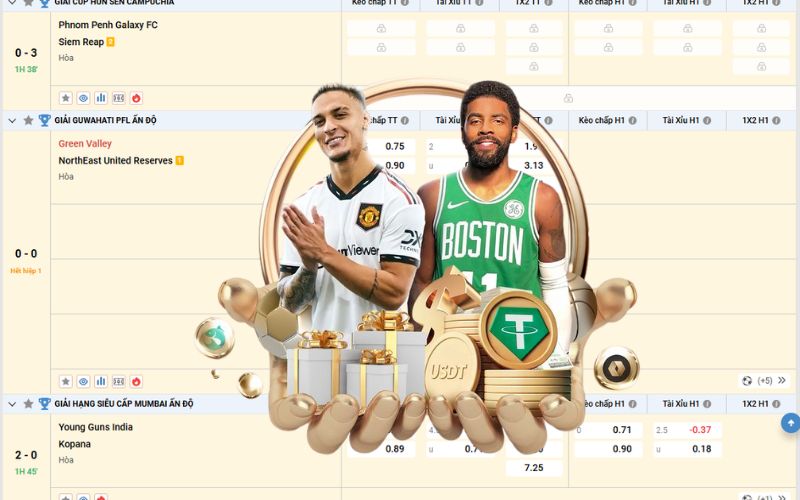 Giao diện sảnh BBIN Sport tại Hitclub