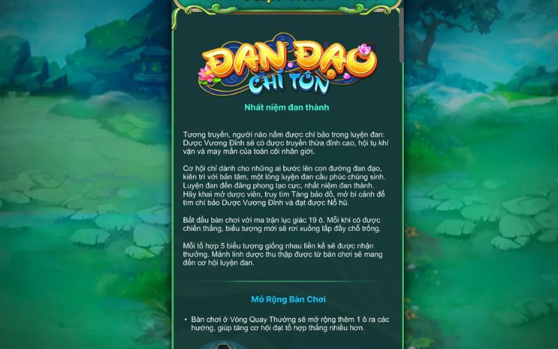 Biểu tượng đặc biệt trong game Đan Đạo Chí Tôn