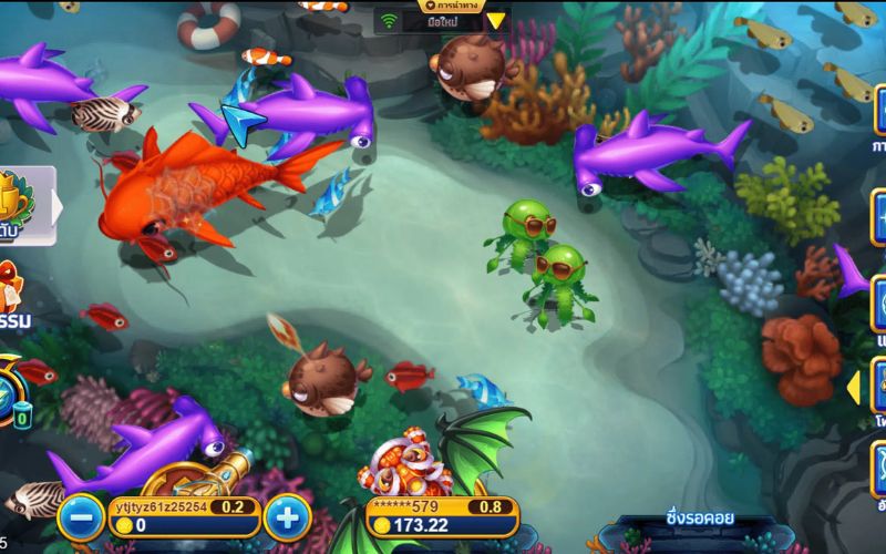 Săn cá vàng và boss rồng trong Phi Long Tàng Bảo