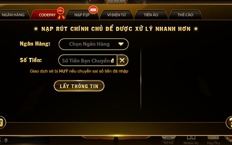 nạp tiền game Hit Club