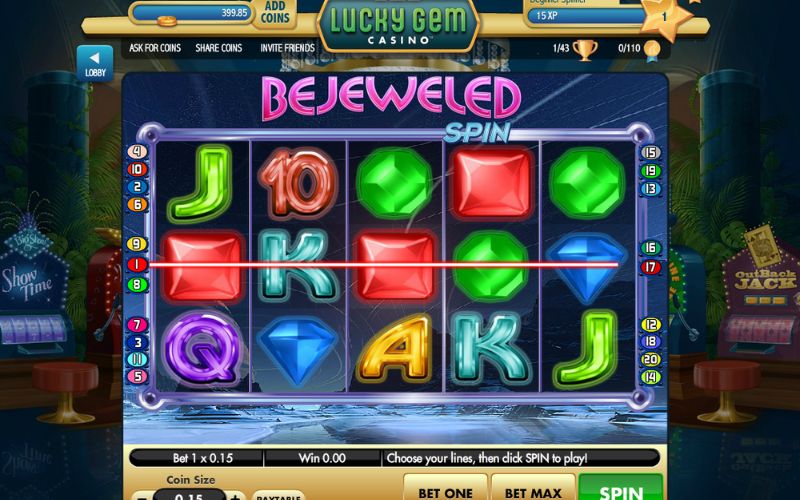 Vòng quay mượt mà trong Ngọc May Mắn