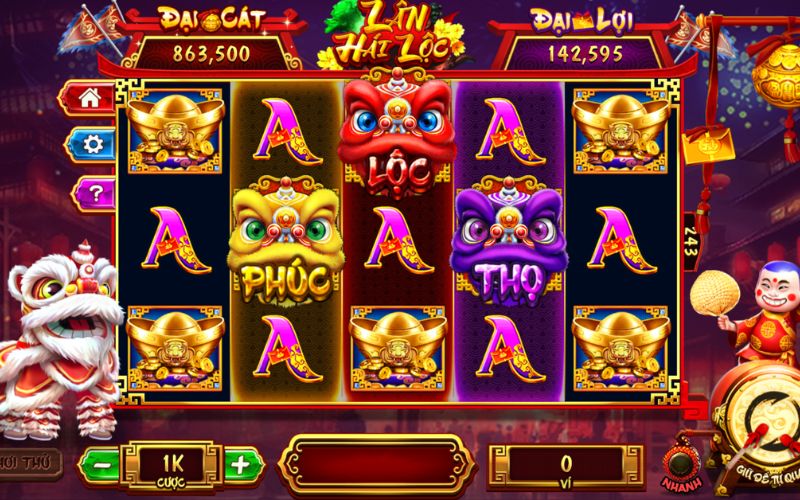 Lân Hái Lộc nổ hũ siêu tốc tại Hitclub