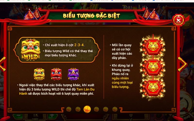 Trải nghiệm nổ hũ Lân Hái Lộc siêu hấp dẫn