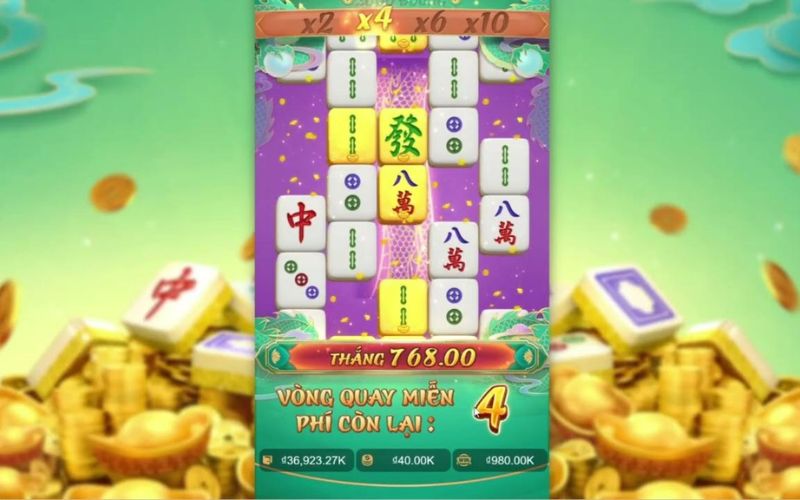 Game nổ hũ Mạt Chược bonus hấp dẫn