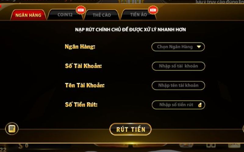 Hướng dẫn chi tiết quy trình rút tiền trong app Hitclub