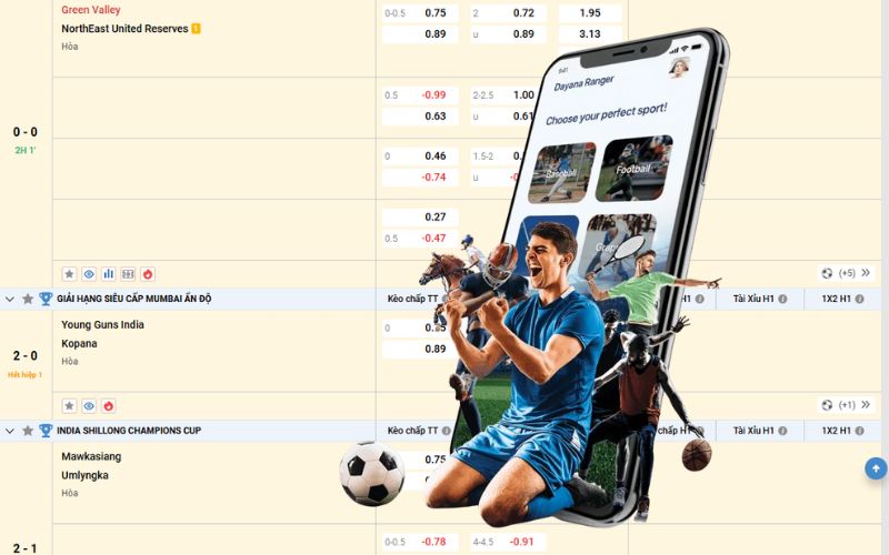 Kèo cược quốc tế Saba Sports