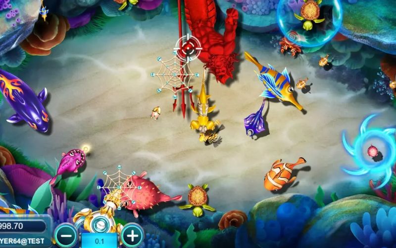 Săn boss Tiền Long trong game bắn cá