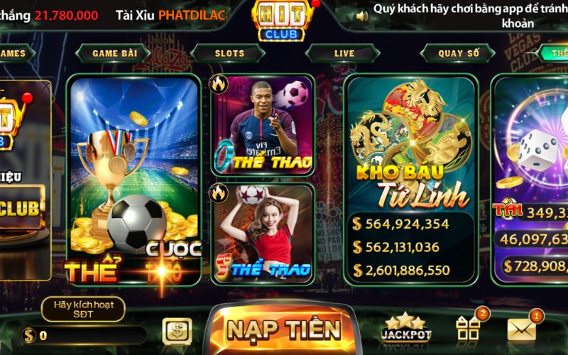 dịch vụ và giá trị cốt lõi của Hit Club