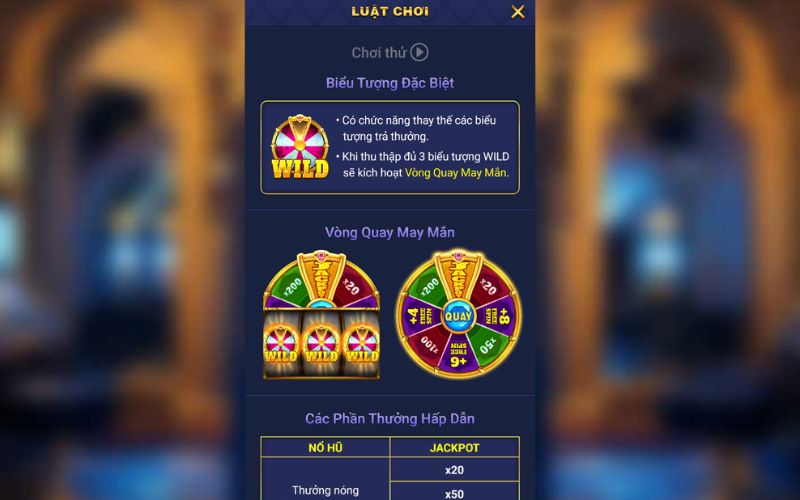 Hiệu ứng quay mượt mà trong game Vòng Quay Hoàng Gia