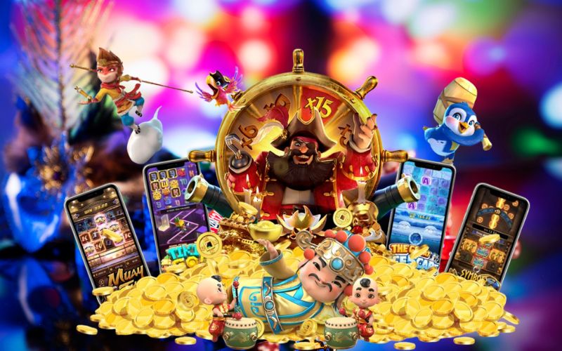 Trò chơi slot WM Gaming đa dạng